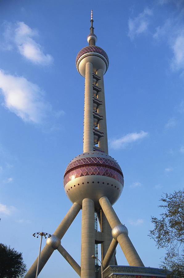 Pearl Tower, Pudong, Shanghai, China Photograph by Dallas and John Heaton
