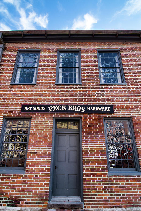 Peck Bros Dry Goods Photograph by Steve Stuller