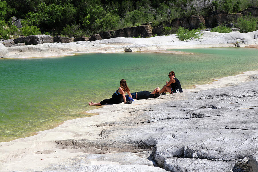 Resting Tired Feet at Pedernales Falls Photograph by Brigitte Blanchette Thompson Resting Tired Feet at Pedernales Falls Photograph by Brigitte Blanchette Thompson