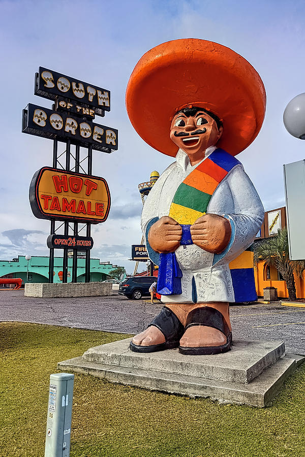 Pedro at South Of the Border Photograph by Jerry Griffin