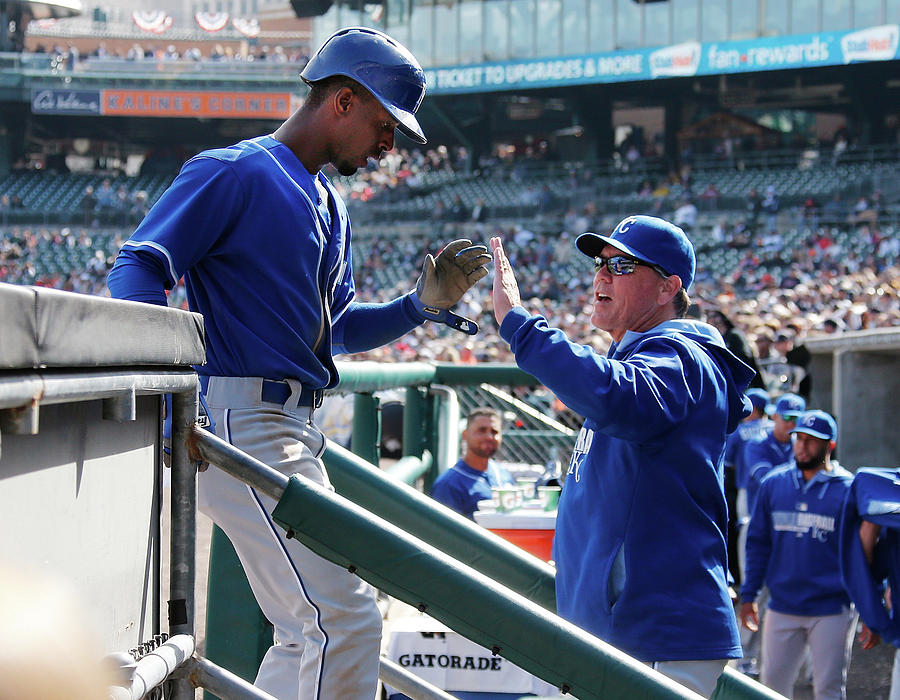 Pedro Ciriaco and Ned Yost Photograph by Gregory Shamus Pedro Ciriaco and Ned Yost Photograph by Gregory Shamus