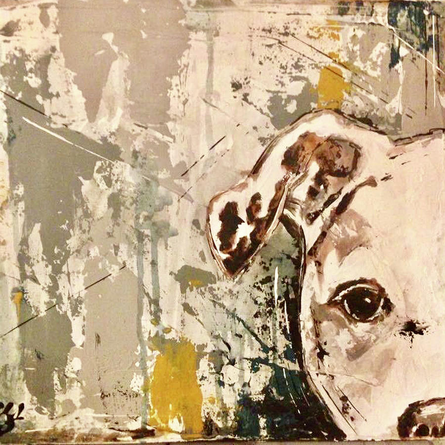 Peek a Boo Painting by Shari Lacy