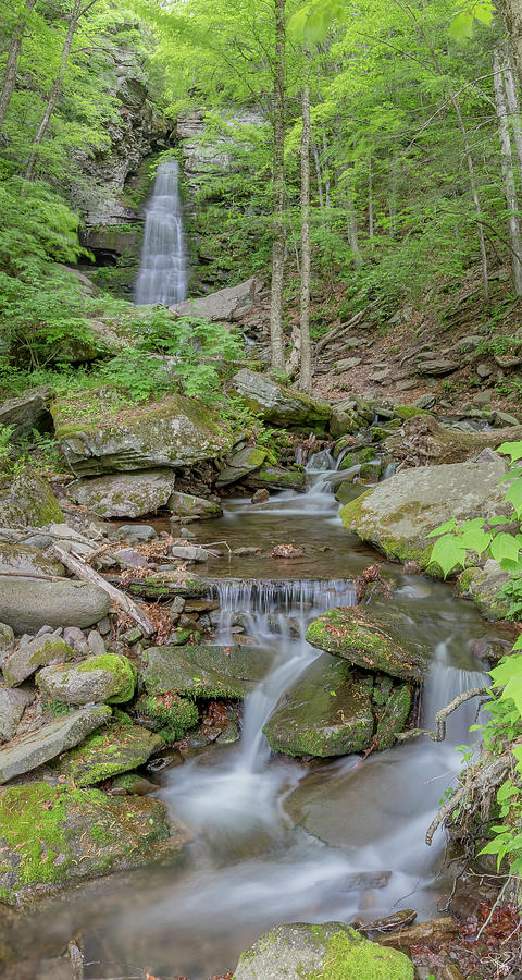 Peekamoose Falls in Spring Photograph by Thomas Patrick Kennedy - Fine ...