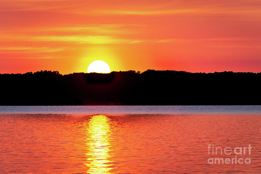 Finger Lakes Photograph - Peeking Over the Horizon by Mark Ali