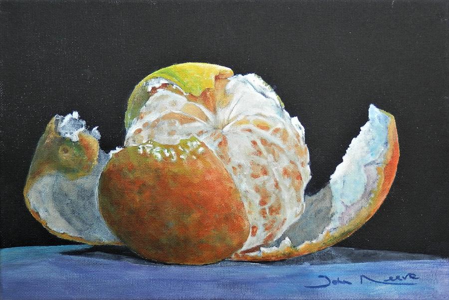 Peeled Orange Painting by John Neeve