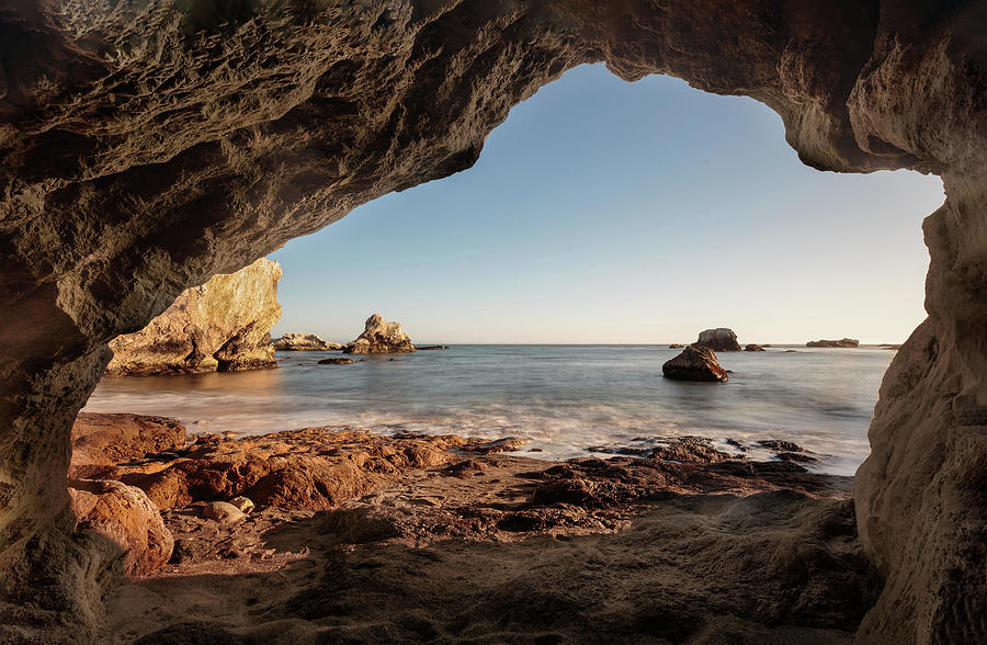 Peering Out from the Cave Photograph by Angela Andrieux - Fine Art America