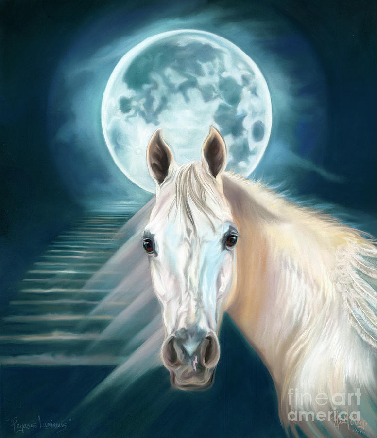 Pegasus Luminous Pastel by Kim McElroy