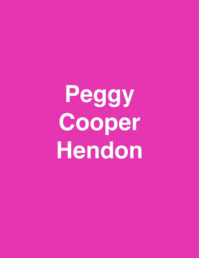 Peggy Cooper Logo Digital Art by Peggy Cooper-Hendon