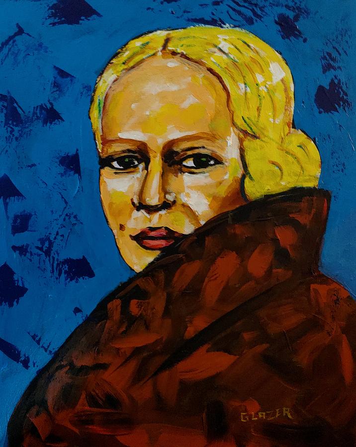 Peggy Lee Painting by Stuart Glazer