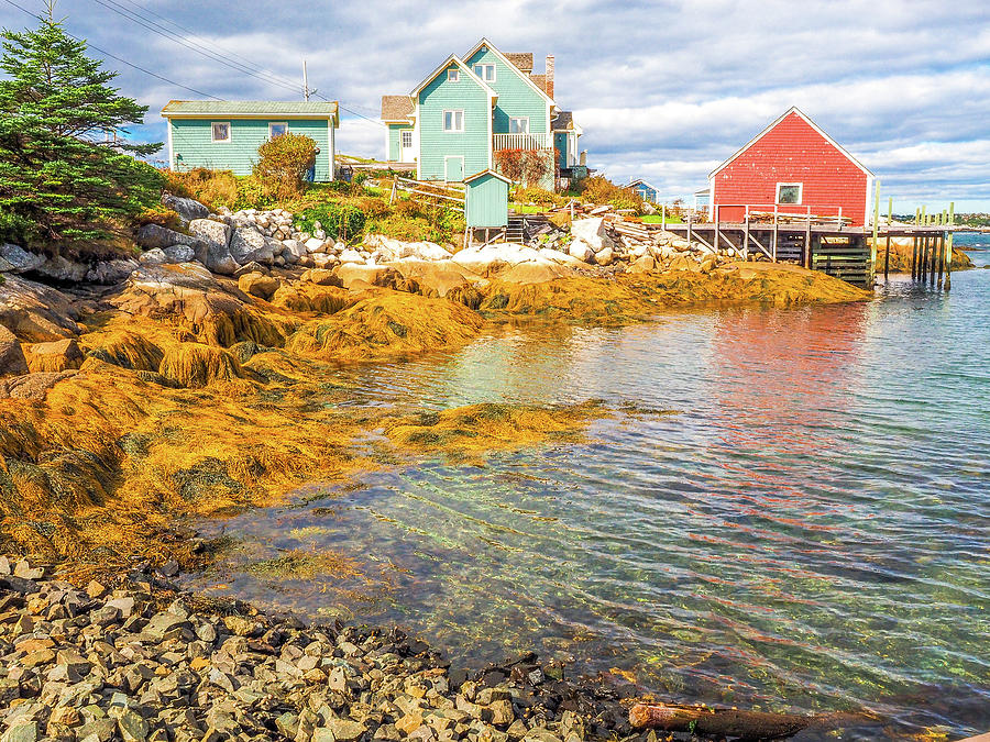 Peggy's Cove in Nova Scotia 254 Photograph by James C Richardson