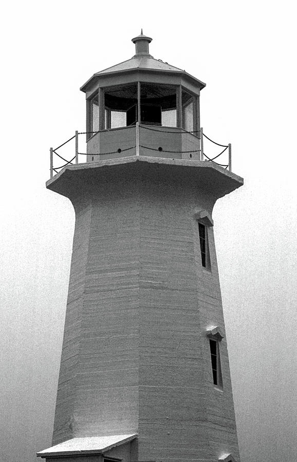 Peggys Cove Lighthouse_M2299 Photograph by James C Richardson