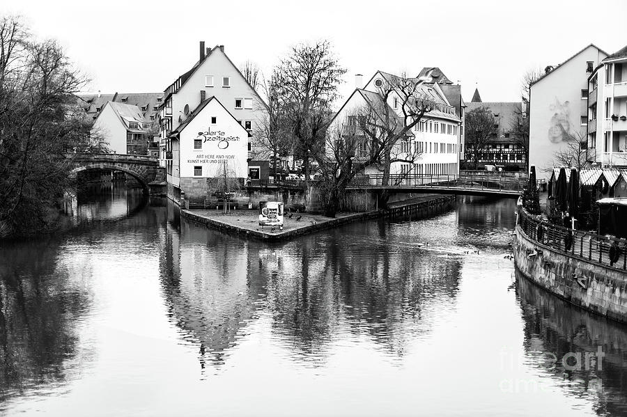Pegnitz River View in Nuremberg Photograph by John Rizzuto