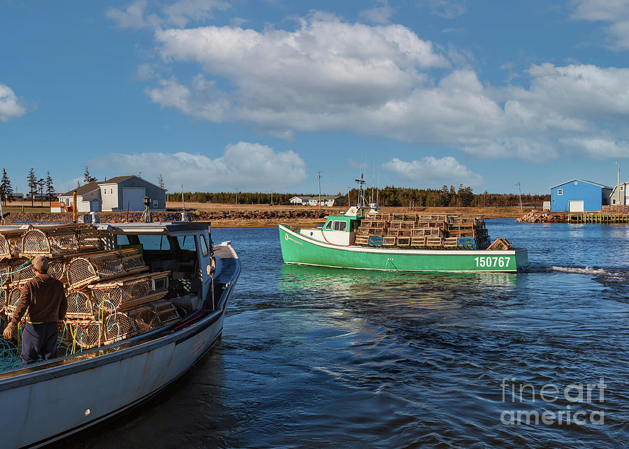 PEI Setting Day Photograph by Verena Matthew Fine Art America