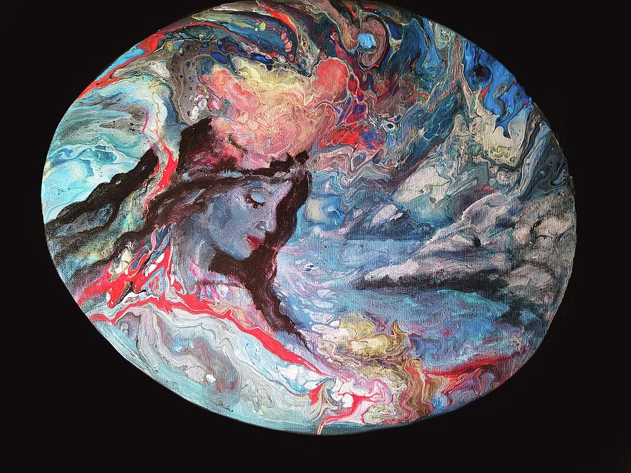 Pele Dreaming Painting by Sylvia Brallier