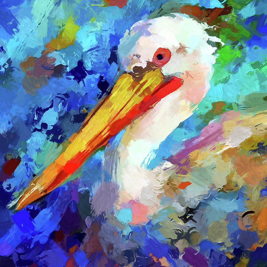 Pelican 11 Painting by Chris Butler