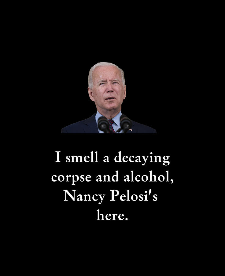 Pelosi, alcohol and rot Digital Art by James Smullins