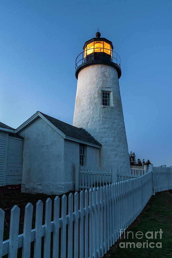 Pemaquid Blue Hour Photograph by Craig Shaknis