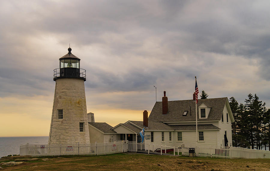 Pemaquid Lighthouse, Maine Photograph by Ann Moore