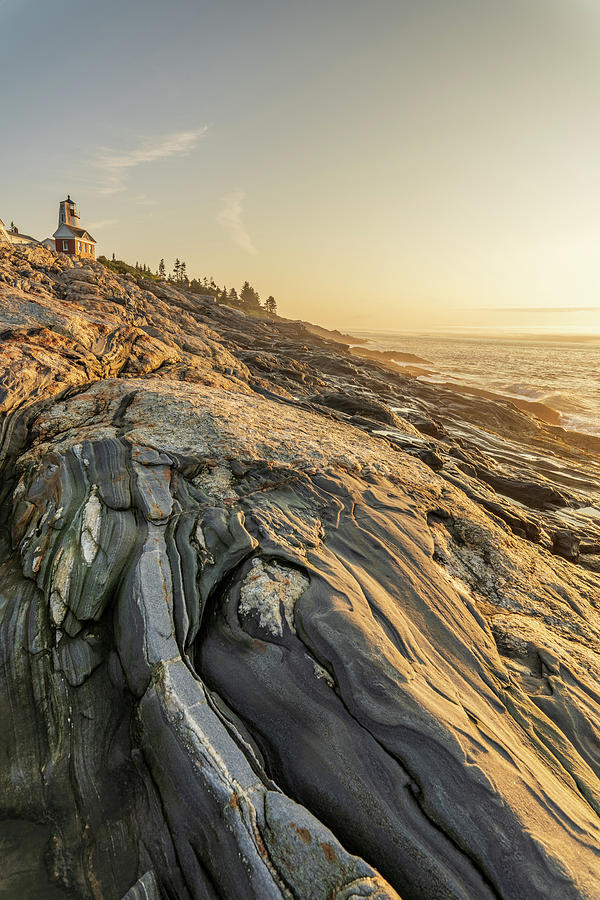 Pemaquid Point at Sunrise Photograph by Kyle Lee