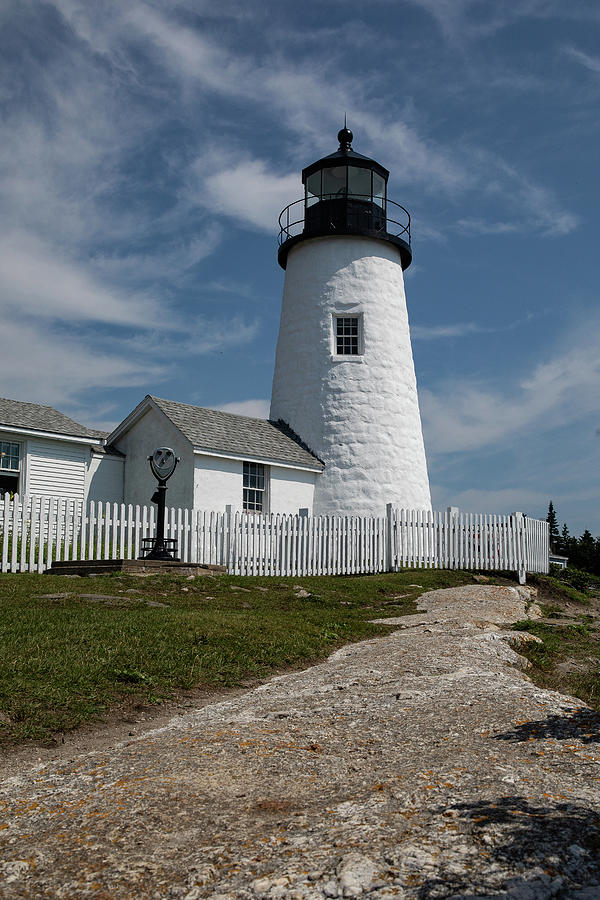 Pemaquid Point Lighthouse-2 Photograph by Denise Kopko
