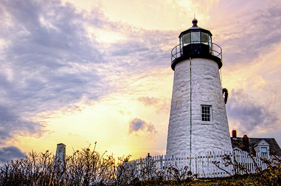 Pemaquid Sunset Photograph by Scott Thomas Images - Pixels