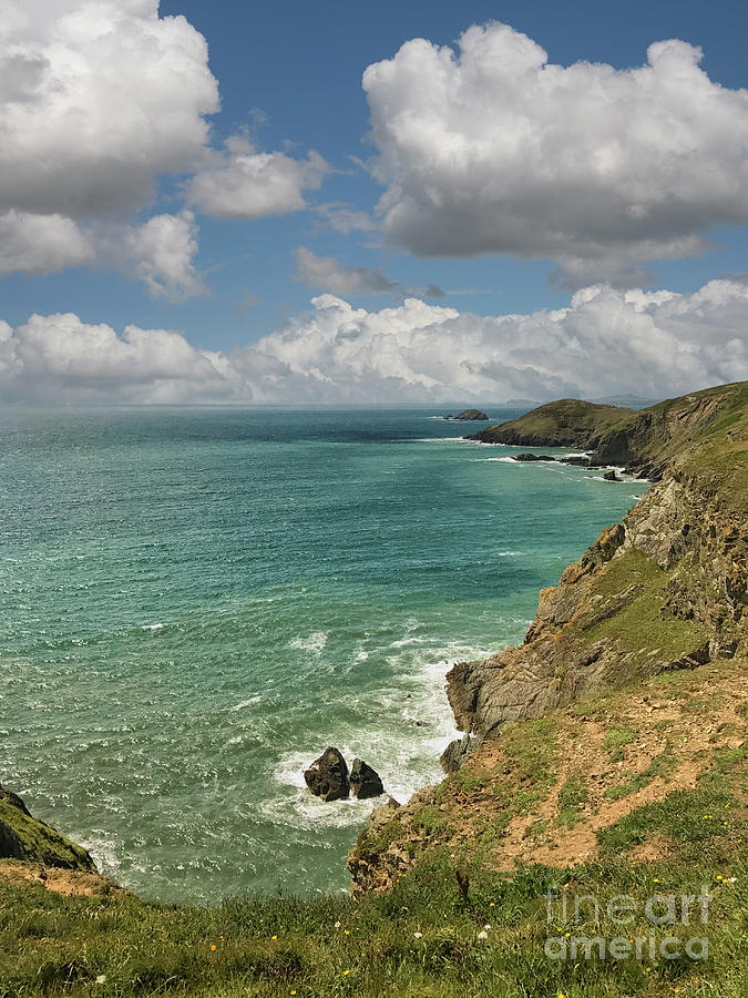 Pembrokeshire coast in Wales Photograph by Patricia Hofmeester