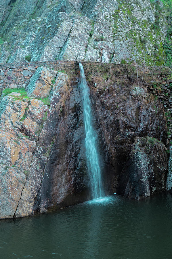 Penha Garcia waterfall 2 Photograph by Angelo DeVal