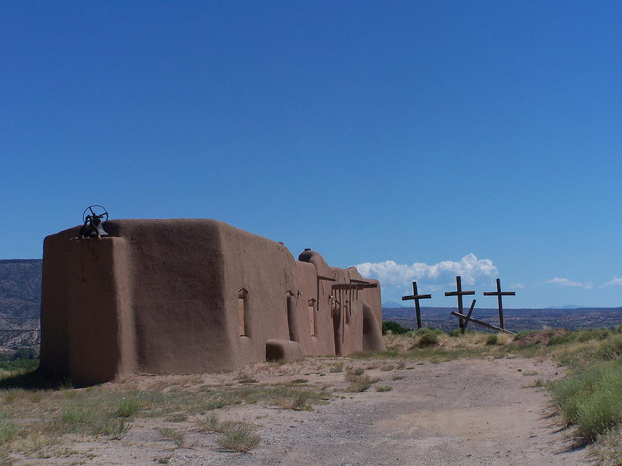 Penitente Morada at Abiquiu Photograph by Laura Bezzeg - Fine Art America