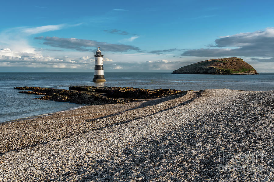 Penmon Point Lighthouse Anglesey Photograph by Adrian Evans