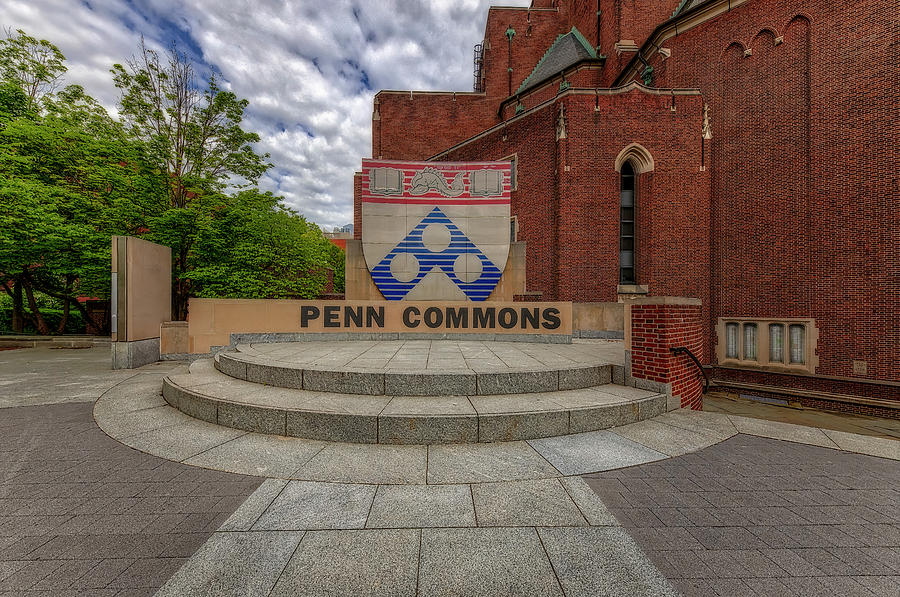 Penn Commons Shield Photograph by Susan Candelario