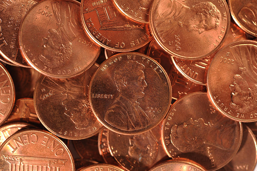 Pennies Photograph by Matt_Brown