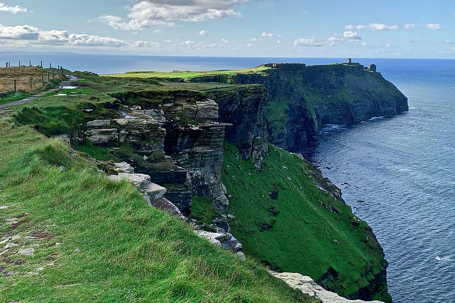 Penninsula at Cliffs of Moher Photograph by Frozen in Time Fine Art Photography