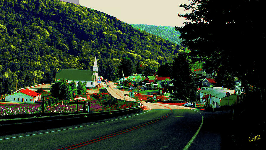 Pennsylvania Mountain Village Photograph by CHAZ Daugherty