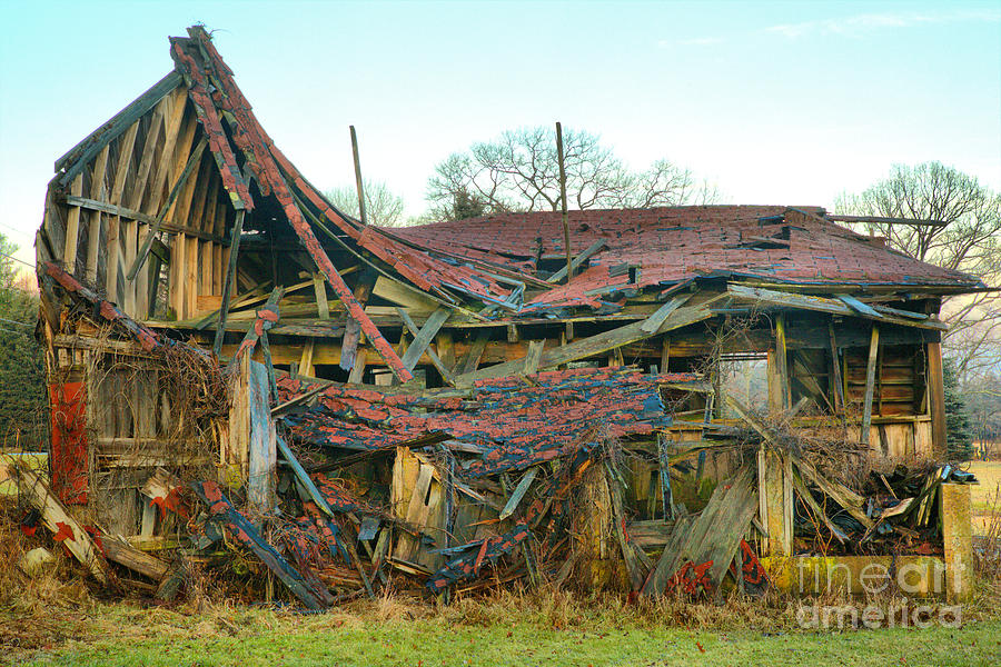 Pennsylvania Poconos Decay Photograph by Adam Jewell