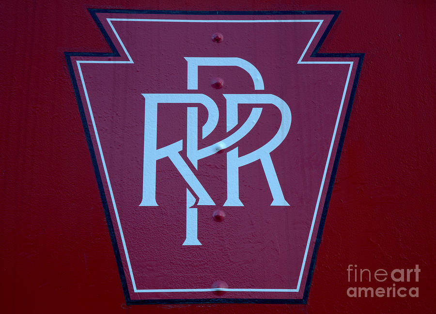 Pennsylvania Railroad Logo Photograph by Adam Jewell