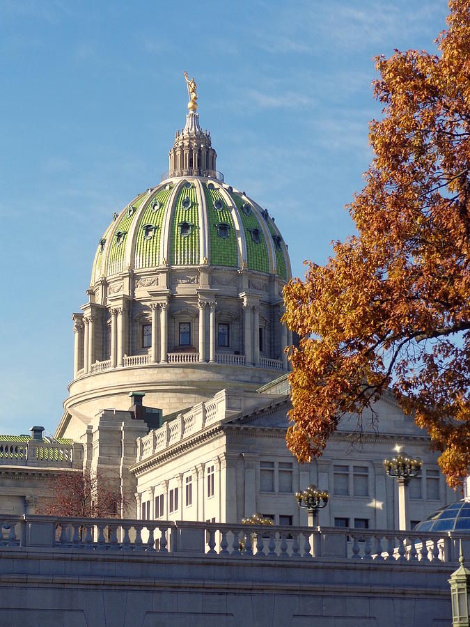 Pennsylvania State Capitol Rotunda Photograph by Joseph Skompski