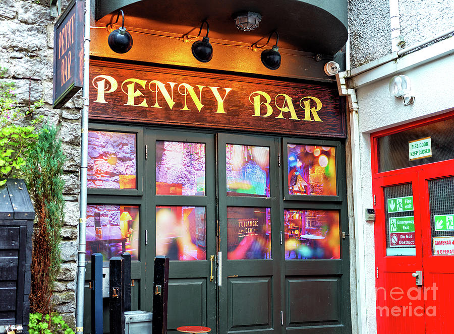 Penny Bar Galway Photograph by John Rizzuto - Pixels