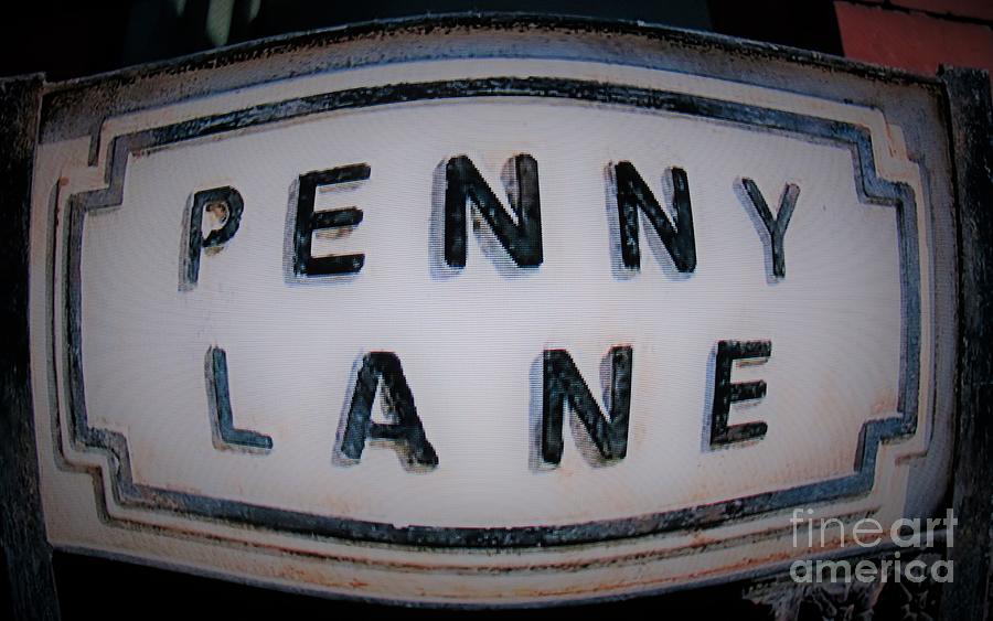 Penny Lane-fisheye Photograph