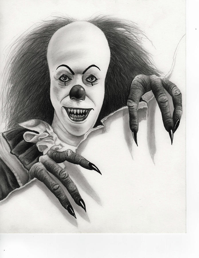 How to Draw Pennywise Easy  How to draw pennywise easy from  Flickr
