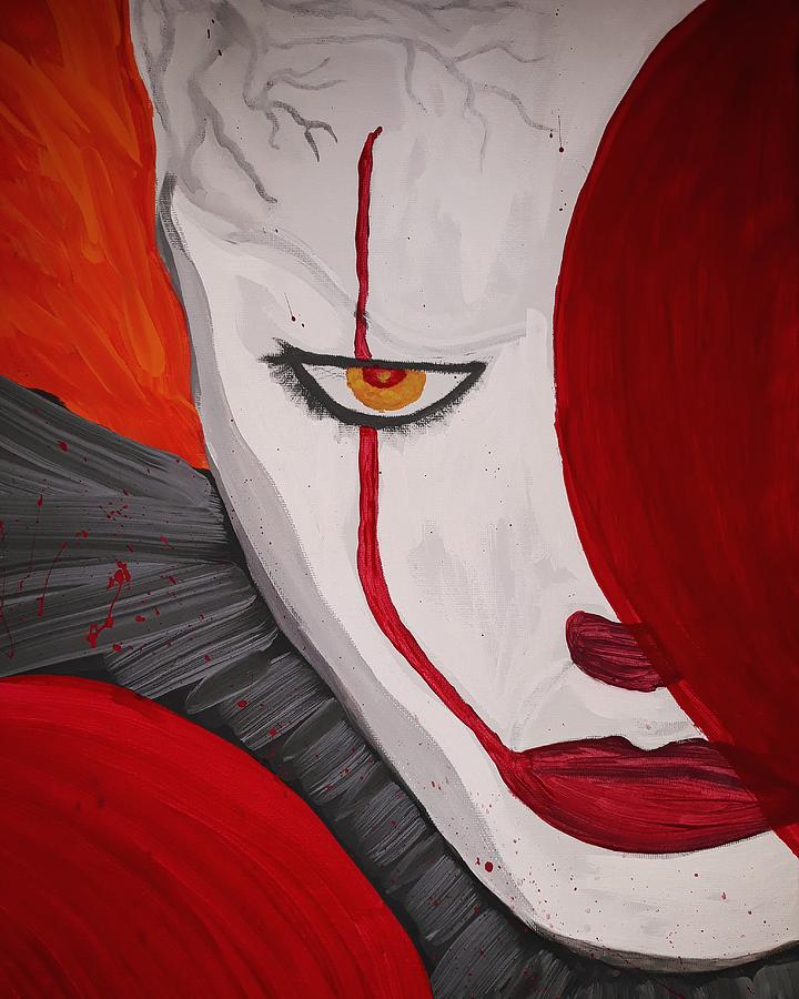 Pennywise Painting by Vale Anoa'i Pixels