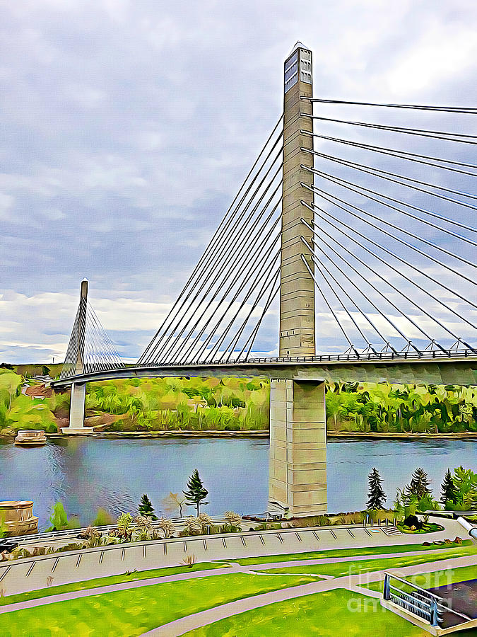 Penobscot Narrows Bridge by Tracy Ruckman Penobscot Narrows Bridge by Tracy Ruckman