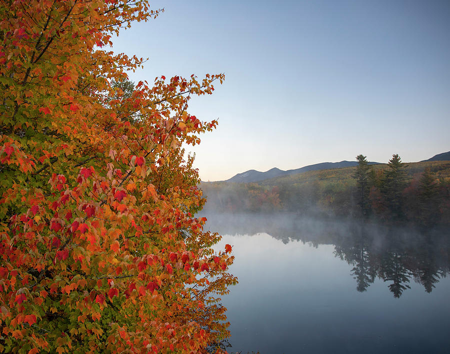 Penobscot River In Autumn Photograph by Dan Sproul