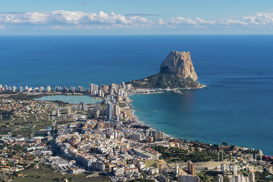 Penon de Ifach and Calpe Photograph by Adriana Mueller