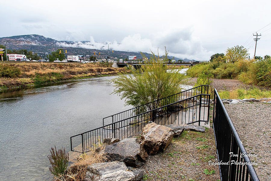 Penticton Channel at Green Mountain Road Photograph by Tom Cochran