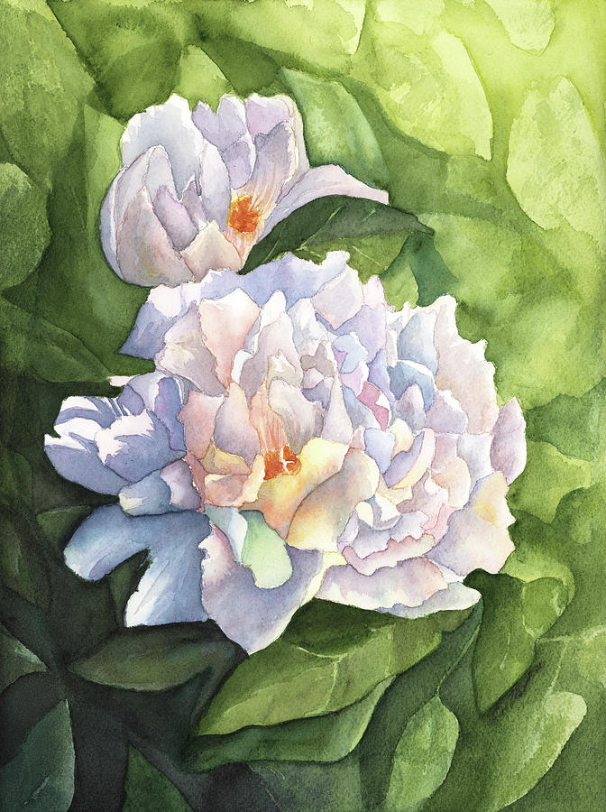 Peonies Painting by Erica Tolbert - Fine Art America