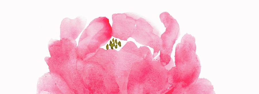 Peony 3 Painting by AList Art Gallery Peony 3 Painting by AList Art Gallery