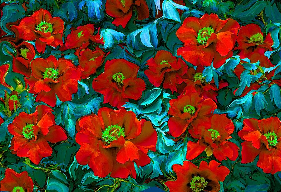 Peony Flowers 17 Painting by Susanna Katherine