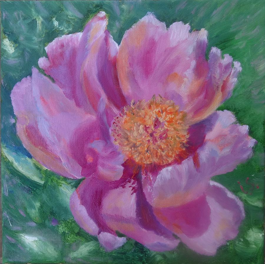 Peony Painting by Irina Stroup - Fine Art America