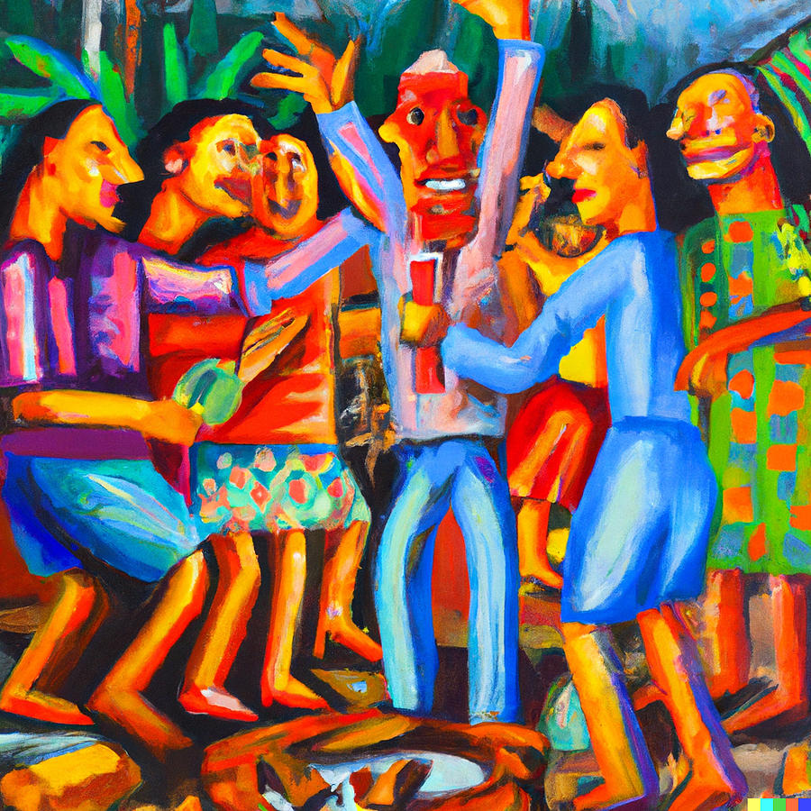 People Dancing IV Digital Art by Marcus Carballo - Fine Art America