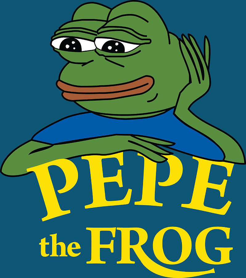 Pepe Loves You Pepe the Frog Poster tumblr Painting by Stewart Matthews ...
